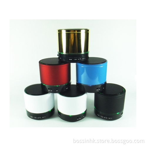 Cylinder Mini Bluetooth Speaker MP3 TF USB Bn-133